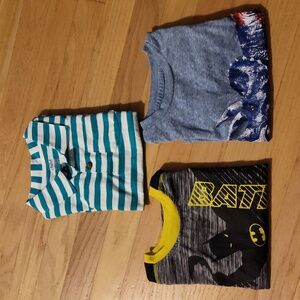 EUC Bundle of 3 Boy's Short-Sleeve Shirts, All 3T